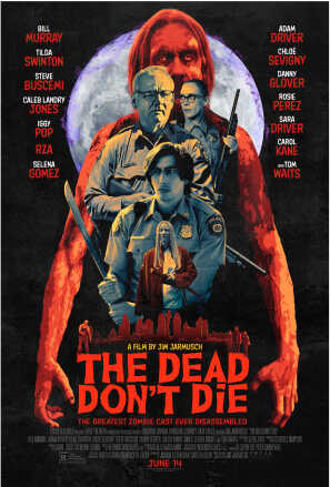 Poster: Collage of characters in front of a a full moon
